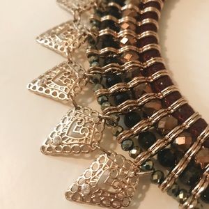 Fall-Toned Statement Necklace